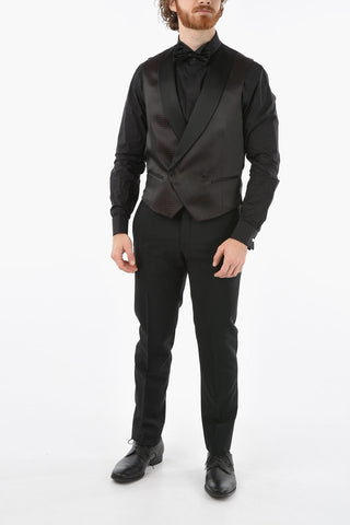 CC COLLECTION Patterned Double Breasted CERIM.RESET Waistcoat
