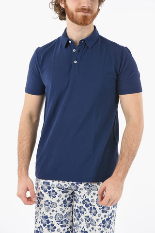 Polo SMITH in Cotone Piquè a Tinta Unita