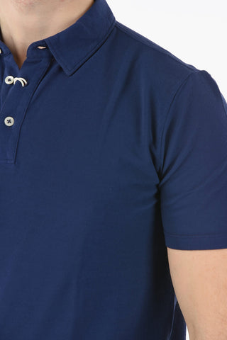 Polo SMITH in Cotone Piquè a Tinta Unita