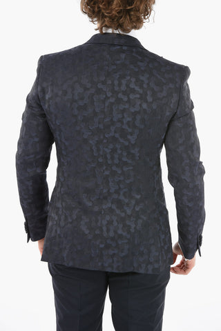 CC COLLECTION side vents peak lapel CERIMONIA RESET tuxedo jacket