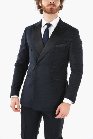 CC COLLECTION Velour CERIMONIA REWARD peak lapel tuxedo jacket