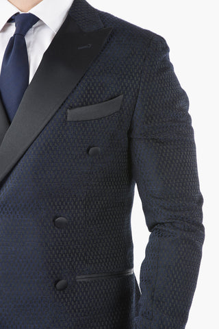CC COLLECTION Velour CERIMONIA REWARD peak lapel tuxedo jacket