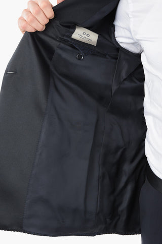 CC COLLECTION Velour CERIMONIA REWARD peak lapel tuxedo jacket