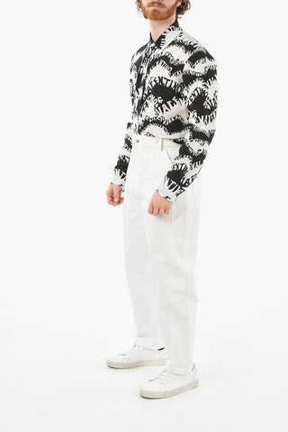 4 Pockets Wide Leg Pants