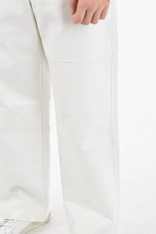 Solid Color Loose Fit Pants