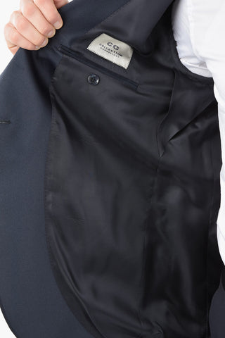 CC COLLECTION paisley REWARD CERIMONI center vent tuxedo jacket