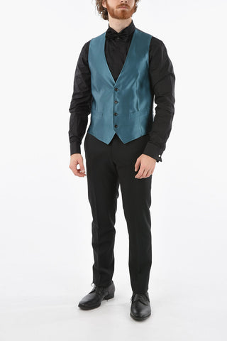 CC COLLECTION Bicolour Silk Waistcoat CERIM.REFINED