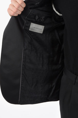 1 Botton Lined Blazer with Peak Lapel
