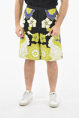 Shorts In Canapa Stampati