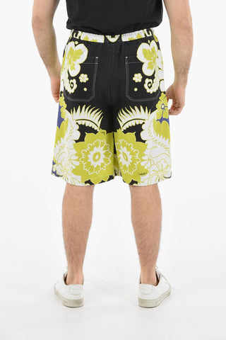 Shorts In Canapa Stampati