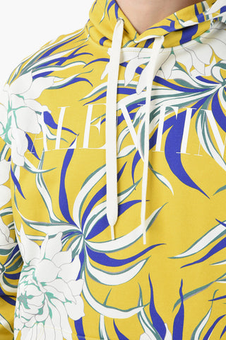 Cotton Printed PEONIES Hoodie