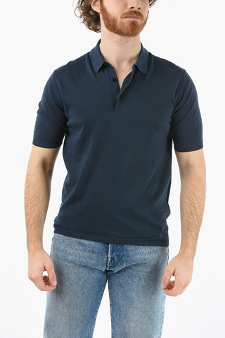 Solid Color 3 Buttons Polo Shirt