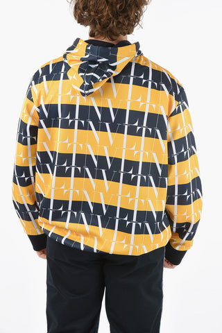 Printed Hoodie With Maxi Front Pocket