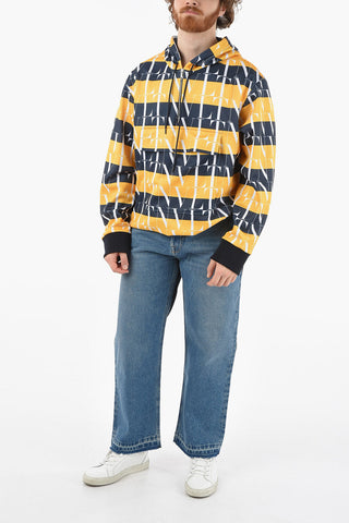 Printed Hoodie With Maxi Front Pocket