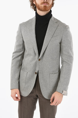 Silk-Blend Half-Lined Blazer
