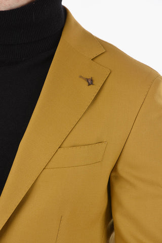 CC COLLECTION 2 Button Half-Lined Blazer with Notch Lapel