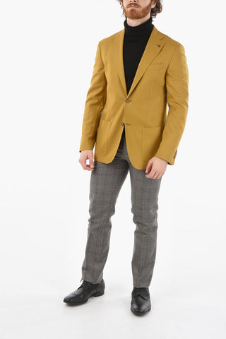 CC COLLECTION 2 Button Half-Lined Blazer with Notch Lapel