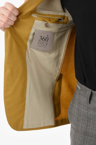 CC COLLECTION 2 Button Half-Lined Blazer with Notch Lapel
