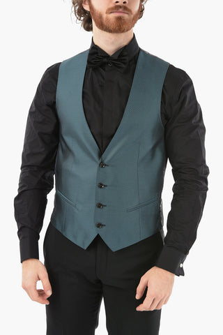 CC COLLECTION Polka Dots Two-Tone CERIM.RESET Waistcoat