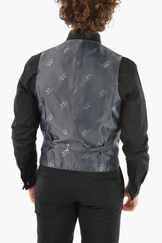 CC COLLECTION Polka Dots Two-Tone CERIM.RESET Waistcoat