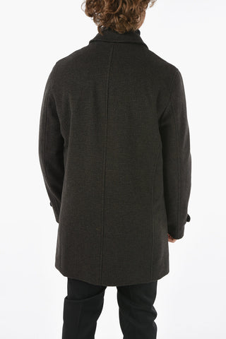 CC COLLECTION Lined Padded Coat with jetted Pocket