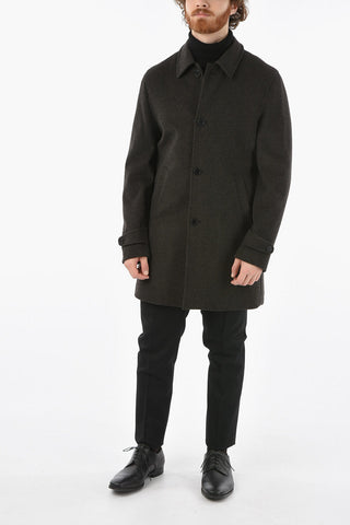 CC COLLECTION Lined Padded Coat with jetted Pocket