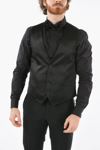 CC COLLECTION Solid Color CERIM.REFINED Waistcoat