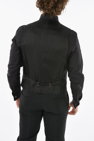 CC COLLECTION Solid Color CERIM.REFINED Waistcoat