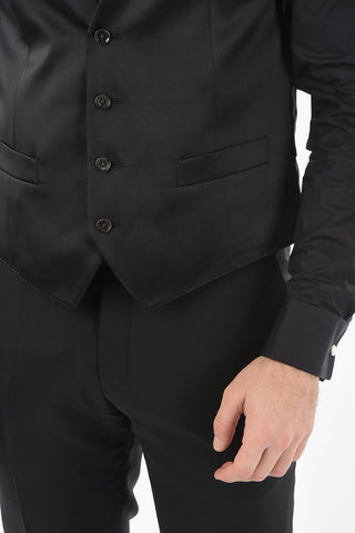 CC COLLECTION Solid Color CERIM.REFINED Waistcoat