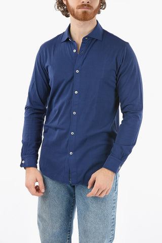 Camicia PALMER in Jersey a Tinta Unita
