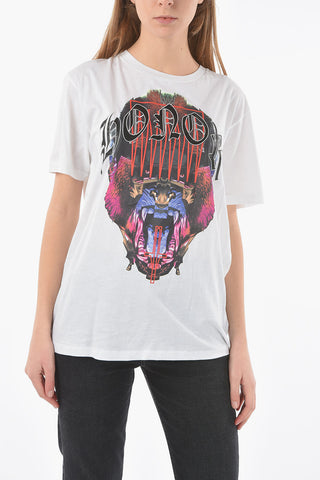 Short Sleeved Crewneck NOEMI Printed T-shirt