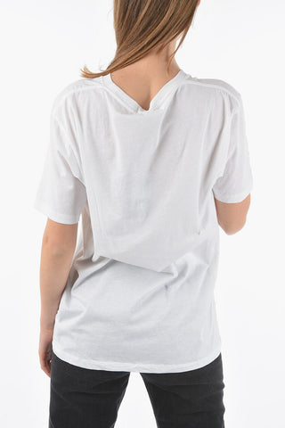 Short Sleeved Crewneck NOEMI Printed T-shirt