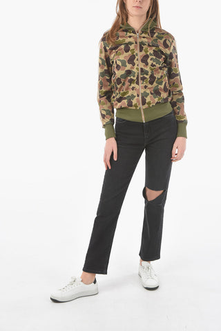 Zipped CLASSIC TRACK Camouflage Sweatshirt