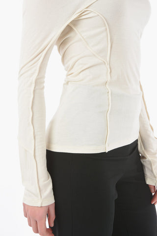 Cowl Collar SALLY Lightweight Sweater