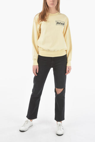 Crew Neck PREMIUM TEMPLE Cotton UNISEX Sweatshirt