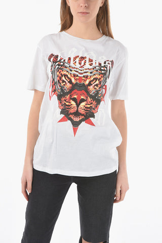 T-shirt Stampata FELICIANA Girocollo A Maniche Corte