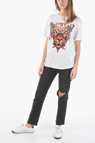 T-shirt Stampata FELICIANA Girocollo A Maniche Corte