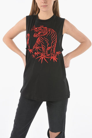 Embroidered ACNINA Tank Top