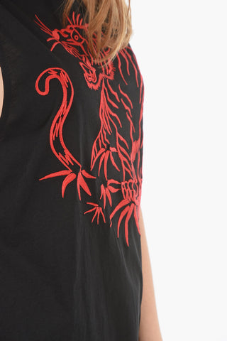 Embroidered ACNINA Tank Top