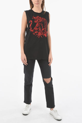 Embroidered ACNINA Tank Top