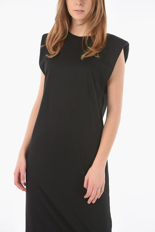 Vestito Shift TAMARINDO Girocollo con Spalline Imbottite
