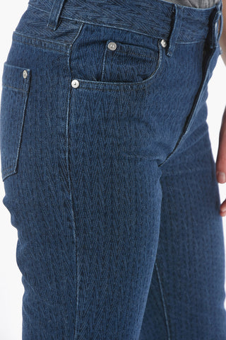 Patterned Regular fit Jeans