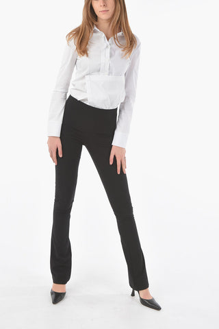 Pantaloni Fluid ECHINACEA Slim Fit co Zip Laterale