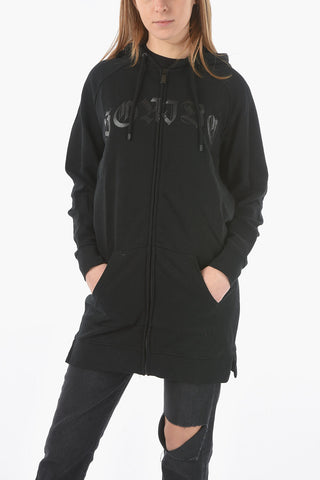 Printed CLARA Zipped Hoodie