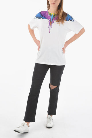 Short Sleeved Crewneck YONA Printed T-shirt