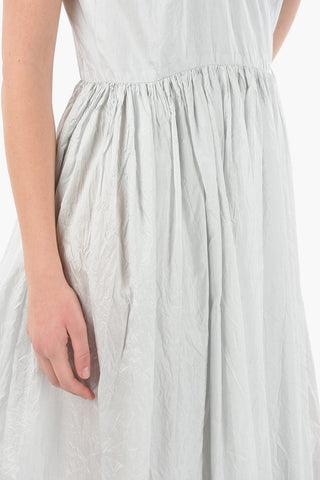 A-Line dress with lace and V-neck