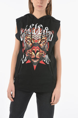 Sleeveless FELICIANA Printed Hoodie