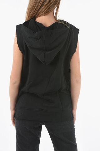 Sleeveless FELICIANA Printed Hoodie