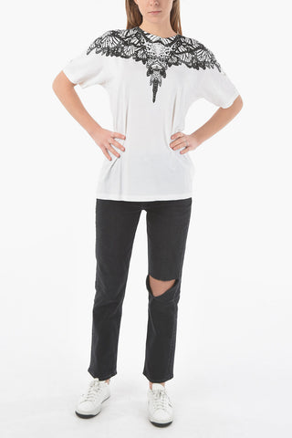 Short Sleeved Crewneck OFELIA Printed T-shirt
