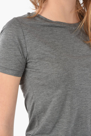 T-Shirt Girocollo a Tinta Unita
